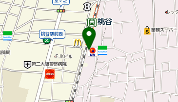 パン工房鳴門屋 桃谷本店の地図画像