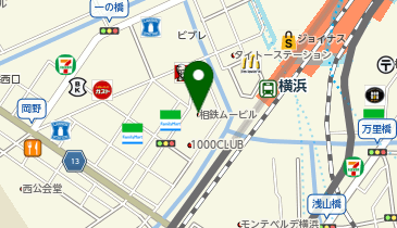 Naked Loft Yokohama(ネイキッド ロフト ヨコハマ)の地図画像