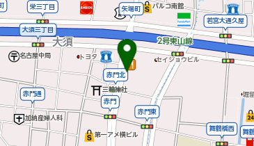 うさぎのワンダーランドの地図画像