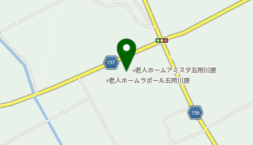 社会福祉法人拓心会 アミスタ五所川原の地図画像