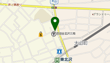 ナチュラルプラネット 下北沢店の地図画像