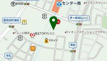 バンサン センター南店の地図画像