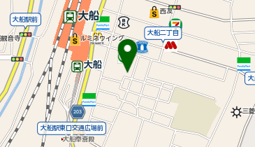 トミーズカレーの地図画像