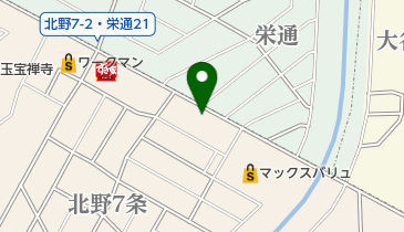 コインランドリーjabba(ジャバ) 東北通店の地図画像