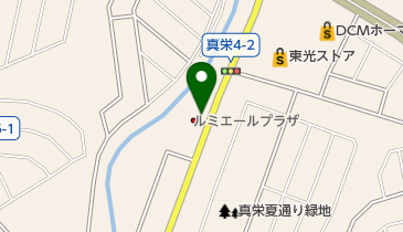 コインランドリーjabba(ジャバ) 真栄店の地図画像
