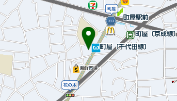 AUBE(オーブ)町屋保育園の地図画像