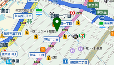 灯屋2 銀座店の地図画像