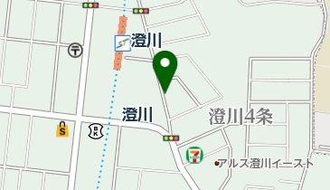 コインランドリーjabba(ジャバ) 澄川店の地図画像