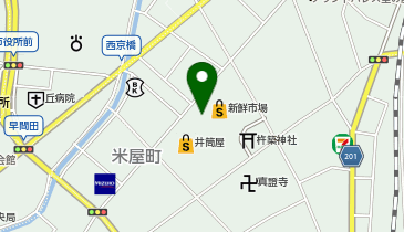 炭火食堂 うな道・とり道の地図画像