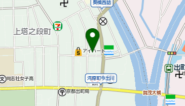 出町・ゑびす屋の地図画像