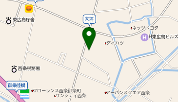 ピザハット 東広島西条店の地図画像