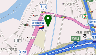 喫茶 水鯨の地図画像