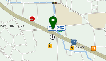 西崎自動車 平井店の地図画像