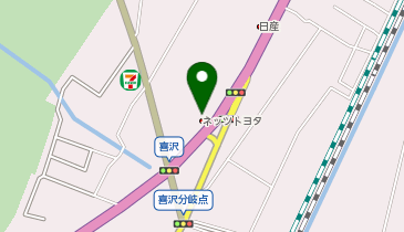 ネッツトヨタ栃木株式会社 小山喜沢店の地図画像