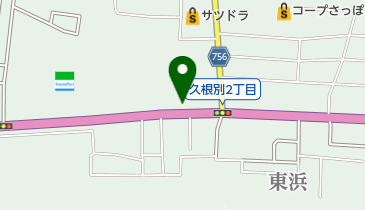 北洋舎コインランドリー 北斗店の地図画像