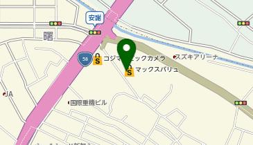 イオンドラッグ 安謝店の地図画像