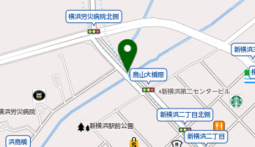 鳥山大橋の地図画像