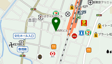楽天モバイル 松戸店の地図画像