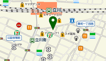 筑豊ホルモン鍋 香春 立川店の地図画像