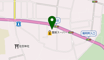 餃子の雪松 由利本荘店の地図画像