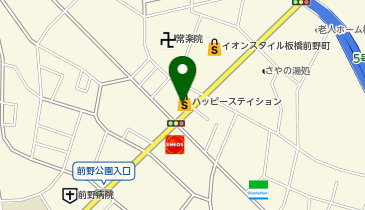 古丹 板橋前野町店の地図画像