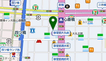 Foot Balance(フット バランス) 心斎橋店の地図画像