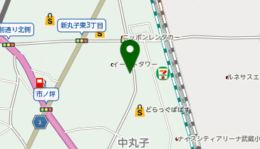 リエトコート武蔵小杉イーストタワーの地図画像