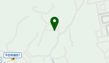 クラシオン 早稲田の地図画像