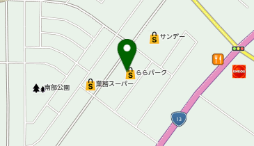 らら・パーク天童の地図画像