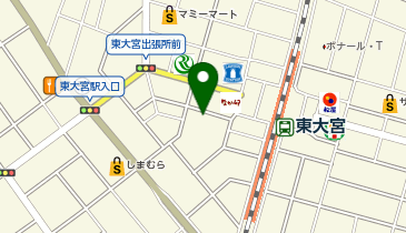 東大宮カウンセリングセンターの地図画像