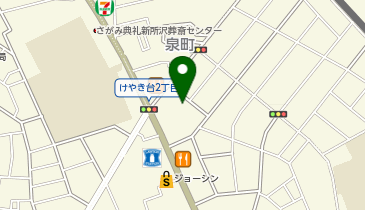 所沢市 上下水道局庁舎の地図画像