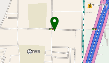 上植野浄水場の地図画像