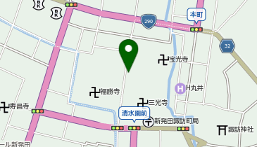寺町たまり駅の地図画像