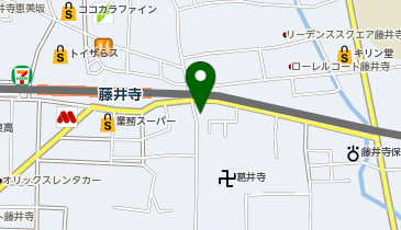 藤井寺市観光案内所「ゆめぷらざ」の地図画像