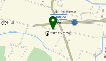 小川ヤングボウルの地図画像