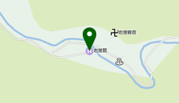 信州角間温泉岩屋館の地図画像