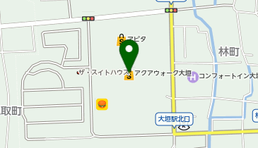 フジヤマ55(ゴーゴー) アクアウォーク大垣店の地図画像