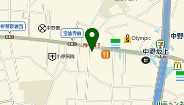 東急リバブル 中野坂上センターの地図画像