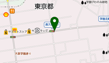 スタジオパパパ 大泉学園教室の地図画像