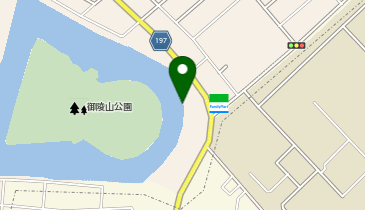 ニサンザイ古墳の地図画像