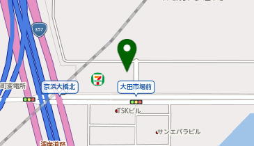 興産信用金庫 大田市場営業部の地図画像