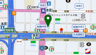 BOCONCEPT(ボーコンセプト) 大阪本町店の地図画像