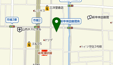 カルテルショップ 岐阜の地図画像