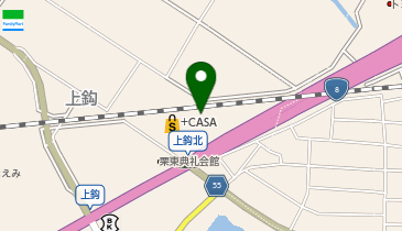 カルテルショップ 滋賀の地図画像