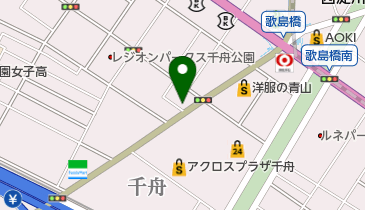 サイクルコンビニてるてる 歌島橋本店の地図画像