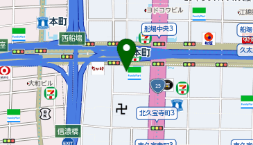 大阪ショールーム/カルテル大阪/トーヨーキッチンスタイルSHOP(ショップ)の地図画像