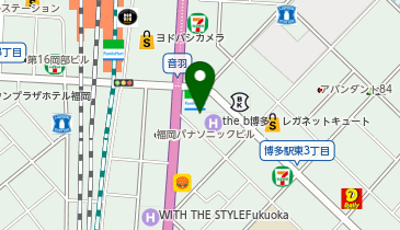 福岡営業所 ショールームの地図画像