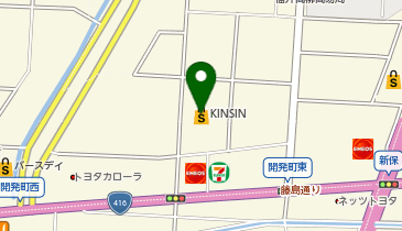 近新 福井店の地図画像
