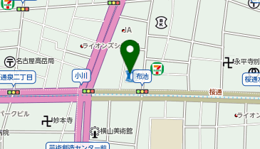 カンディハウス名古屋の地図画像