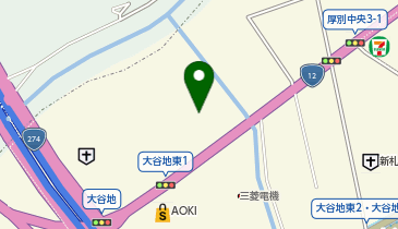 札幌ファニシング TERRA(テラ) ショールームの地図画像